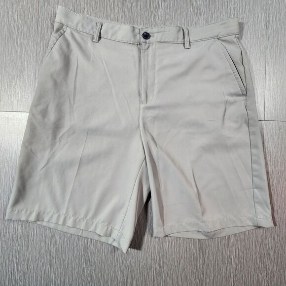 Izod Golf Gray Athletic Shorts Men's Size 36 - Picture 1 of 8